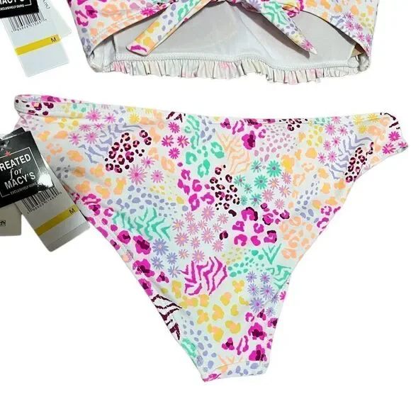 🍑 California Waves Juniors Bikini, M - Picture 4 of 5